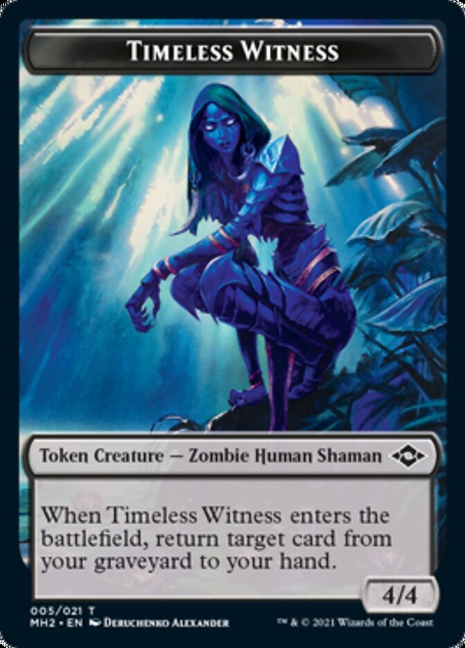 Timeless Witness Token // Treasure Token (#20) [Modern Horizons 2 Tokens] | Magic Magpie