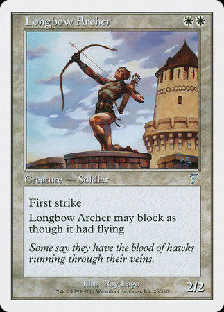 Longbow Archer [Seventh Edition] | Magic Magpie