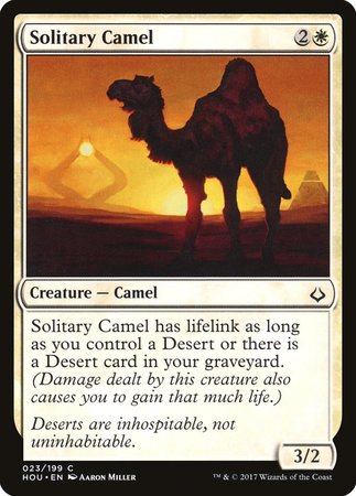 Solitary Camel [Hour of Devastation] | Magic Magpie