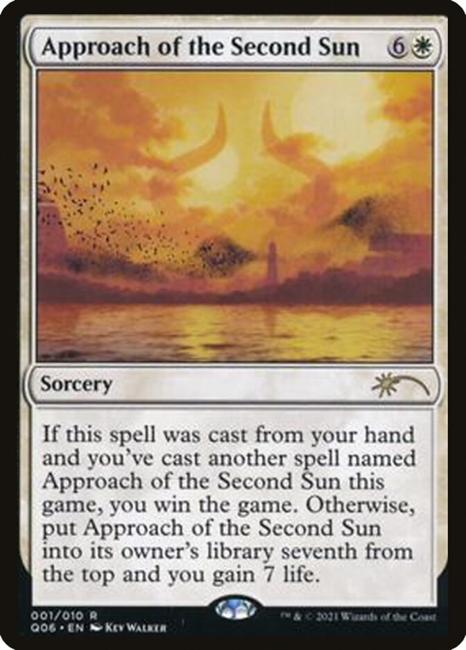 Approach of the Second Sun [Pioneer Challenger Decks 2021] | Magic Magpie