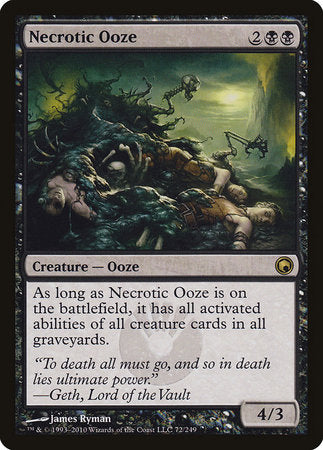 Necrotic Ooze [Scars of Mirrodin] | Magic Magpie