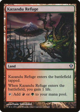 Kazandu Refuge [Zendikar] | Magic Magpie