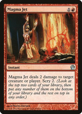 Magma Jet [Theros] | Magic Magpie