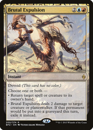 Brutal Expulsion [Battle for Zendikar] | Magic Magpie