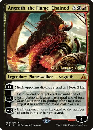 Angrath, the Flame-Chained [Rivals of Ixalan Promos] | Magic Magpie