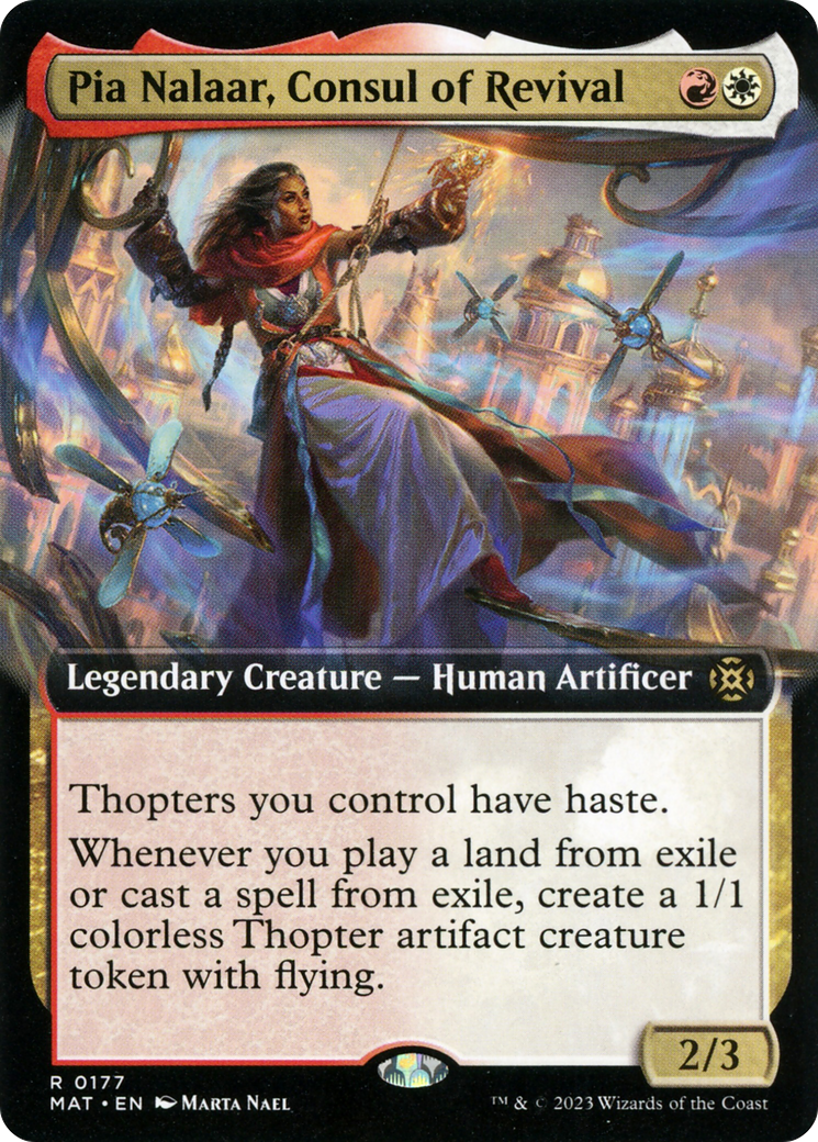 Pia Nalaar, Consul of Revival (Extended Art) [March of the Machine: The Aftermath] | Magic Magpie