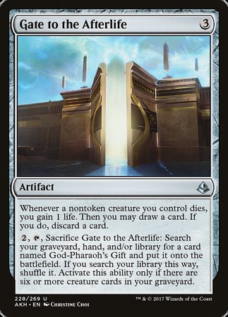 Gate to the Afterlife [Amonkhet] | Magic Magpie