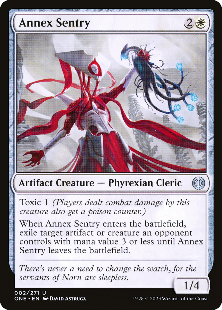 Annex Sentry [Phyrexia: All Will Be One] | Magic Magpie