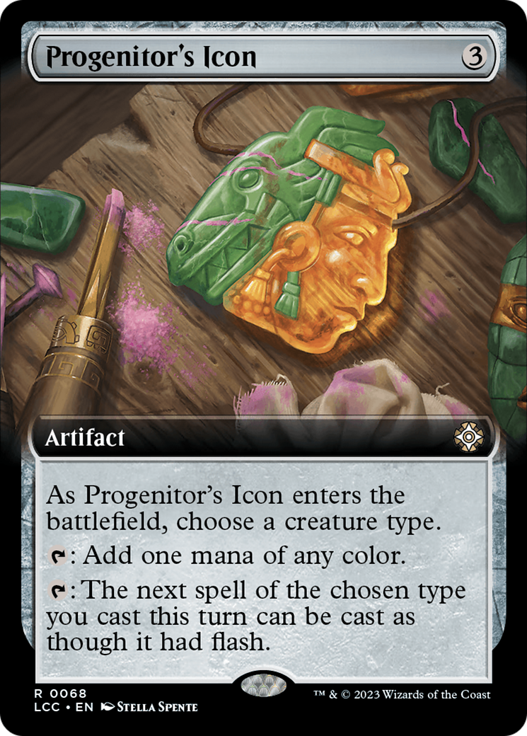 Progenitor's Icon (Extended Art) [The Lost Caverns of Ixalan Commander] | Magic Magpie