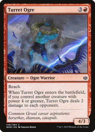 Turret Ogre [War of the Spark] | Magic Magpie