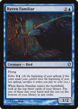 Raven Familiar [Commander 2013] | Magic Magpie