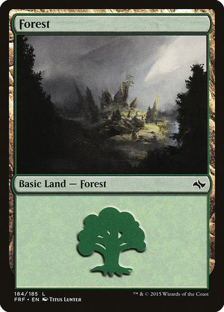 Forest (184) [Fate Reforged] | Magic Magpie