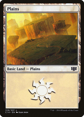 Plains (318) [Commander 2014] | Magic Magpie