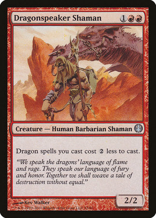 Dragonspeaker Shaman [Duel Decks: Knights vs. Dragons] | Magic Magpie