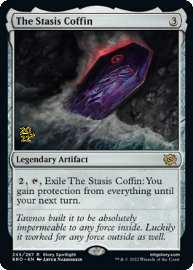 The Stasis Coffin [The Brothers' War: Prerelease Promos] | Magic Magpie