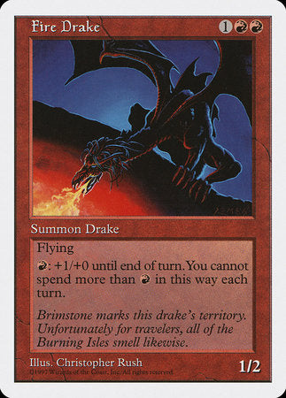 Fire Drake [Fifth Edition] | Magic Magpie
