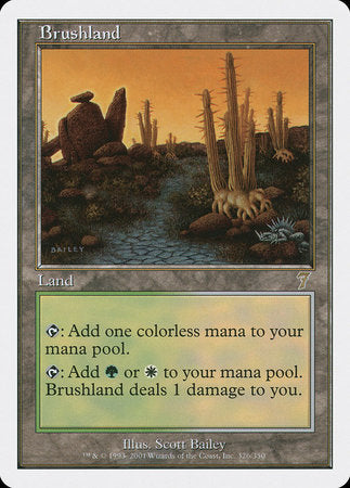 Brushland [Seventh Edition] | Magic Magpie