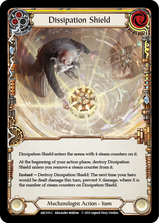 Dissipation Shield [ARC035-C] 1st Edition Normal | Magic Magpie