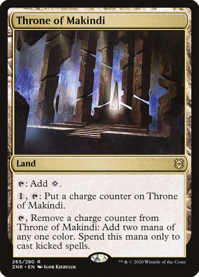 Throne of Makindi [Zendikar Rising] | Magic Magpie