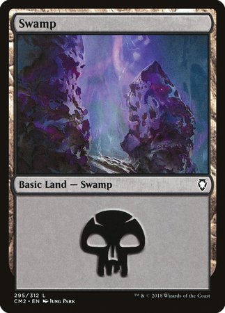 Swamp (295) [Commander Anthology Volume II] | Magic Magpie