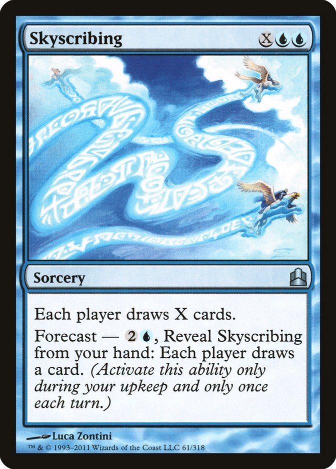 Skyscribing [Commander 2011] | Magic Magpie