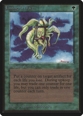 Living Artifact [Limited Edition Beta] | Magic Magpie