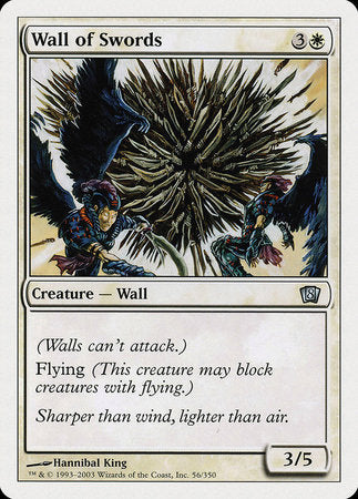 Wall of Swords [Eighth Edition] | Magic Magpie