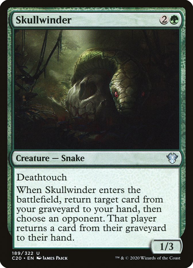 Skullwinder [Commander 2020] | Magic Magpie