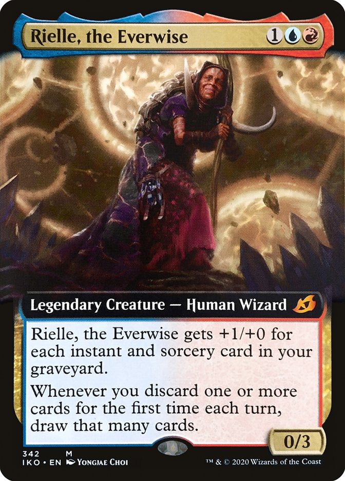 Rielle, the Everwise (Extended Art) [Ikoria: Lair of Behemoths] | Magic Magpie