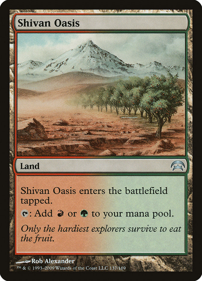 Shivan Oasis [Planechase] | Magic Magpie