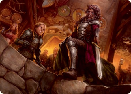Veteran Dungeoneer Art Card [Dungeons & Dragons: Adventures in the Forgotten Realms Art Series] | Magic Magpie