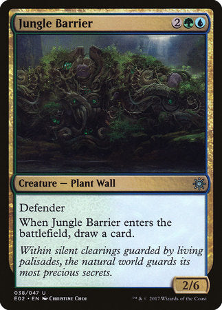 Jungle Barrier [Explorers of Ixalan] | Magic Magpie