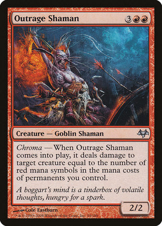 Outrage Shaman [Eventide] | Magic Magpie