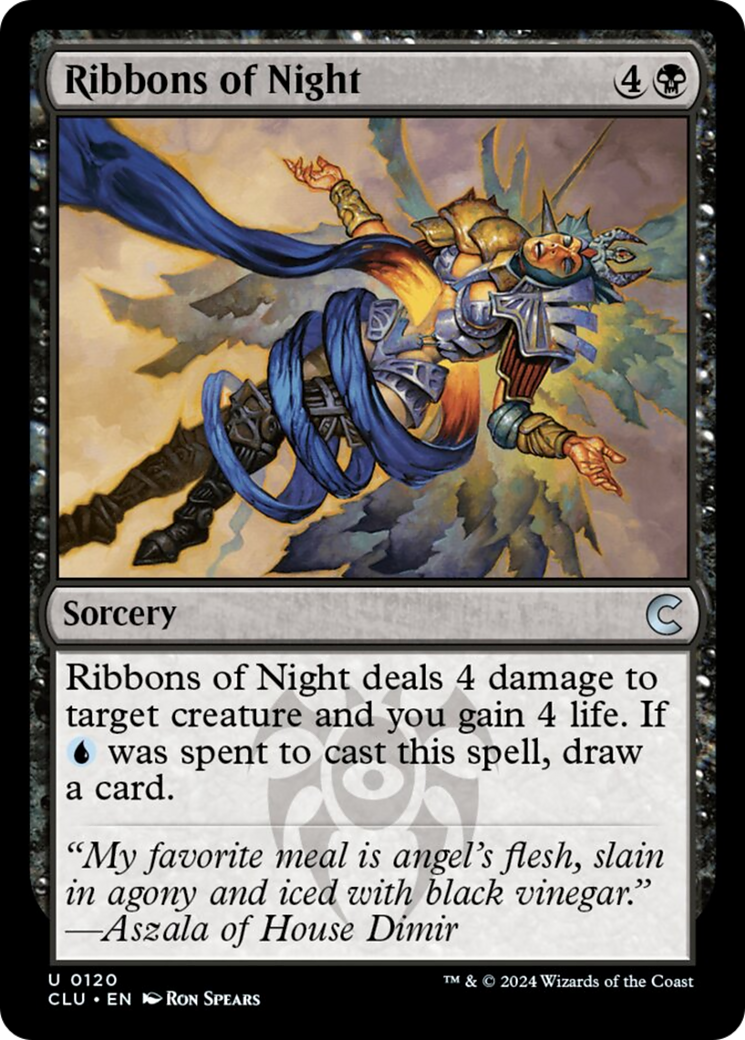 Ribbons of Night [Ravnica: Clue Edition] | Magic Magpie