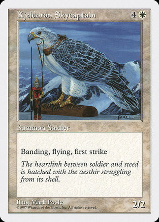 Kjeldoran Skycaptain [Fifth Edition] | Magic Magpie