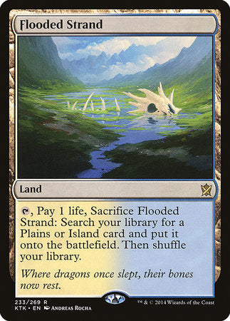 Flooded Strand [Khans of Tarkir] | Magic Magpie