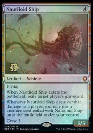 Nautiloid Ship [Commander Legends: Battle for Baldur's Gate Prerelease Promos] | Magic Magpie