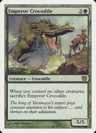 Emperor Crocodile [Ninth Edition] | Magic Magpie