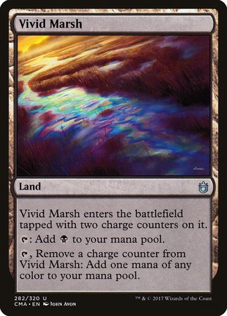 Vivid Marsh [Commander Anthology] | Magic Magpie