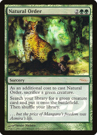 Natural Order [Judge Gift Cards 2010] | Magic Magpie