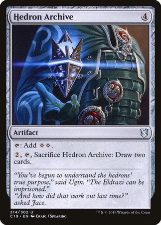 Hedron Archive [Commander 2019] | Magic Magpie