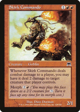 Skirk Commando [Onslaught] | Magic Magpie