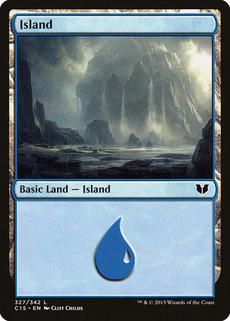 Island (327) [Commander 2015] | Magic Magpie