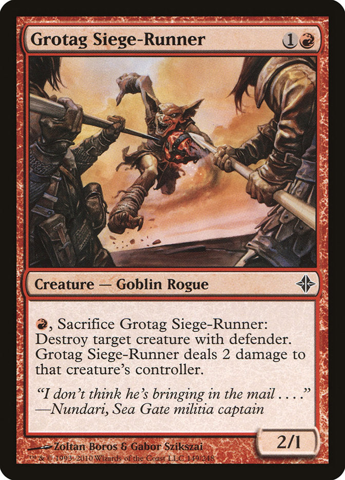 Grotag Siege-Runner [Rise of the Eldrazi] | Magic Magpie