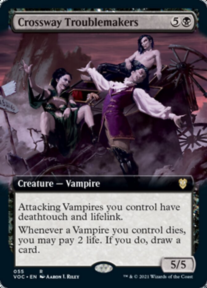 Crossway Troublemakers (Extended) [Innistrad: Crimson Vow Commander] | Magic Magpie