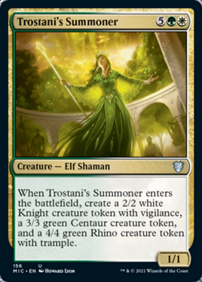Trostani's Summoner [Innistrad: Midnight Hunt Commander] | Magic Magpie