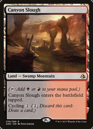 Canyon Slough [Amonkhet] | Magic Magpie