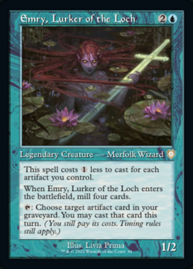 Emry, Lurker of the Loch (Retro) [The Brothers' War Commander] | Magic Magpie
