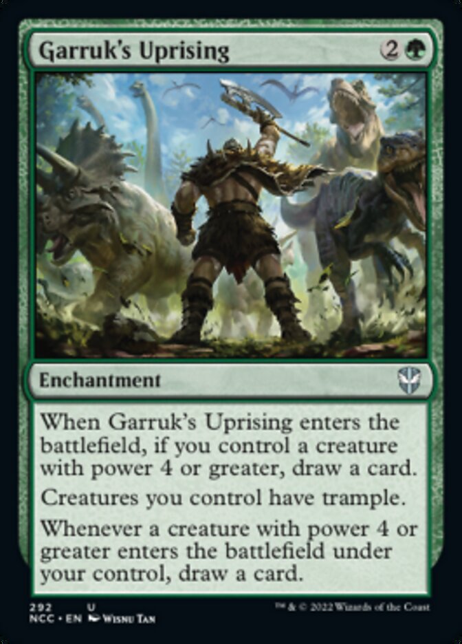 Garruk's Uprising [Streets of New Capenna Commander] | Magic Magpie