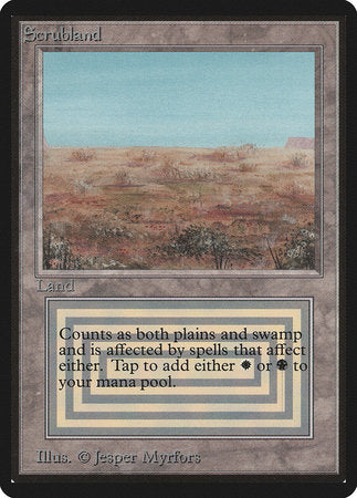 Scrubland [Limited Edition Beta] | Magic Magpie